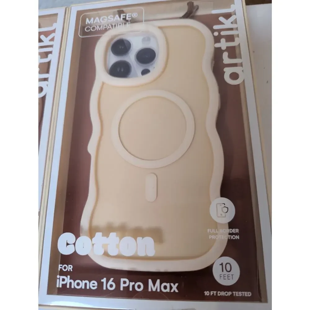 Artikl Cotton Phone Case for iPhone 16 Pro Max Magsafe Compatible Brand New x2